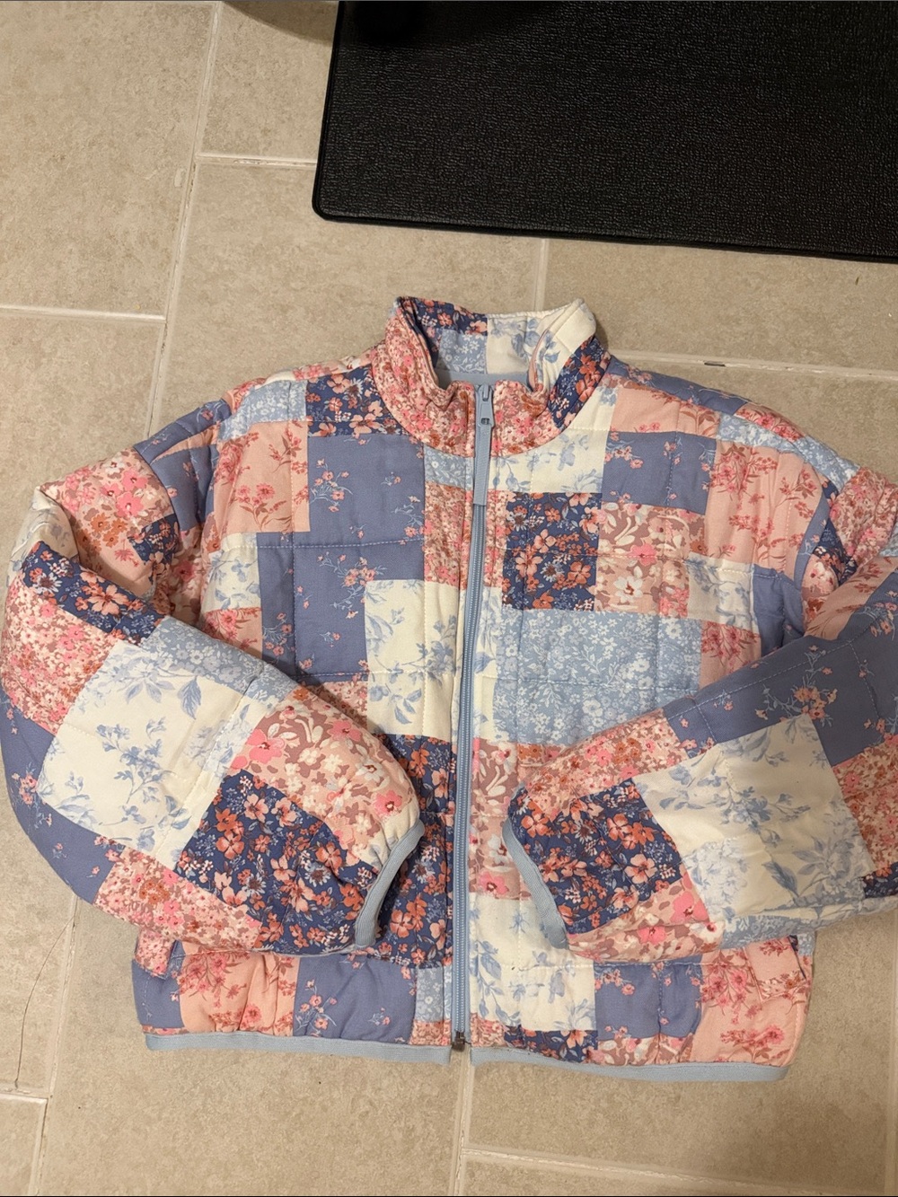 Altar’d State Floral Quilted Jacket